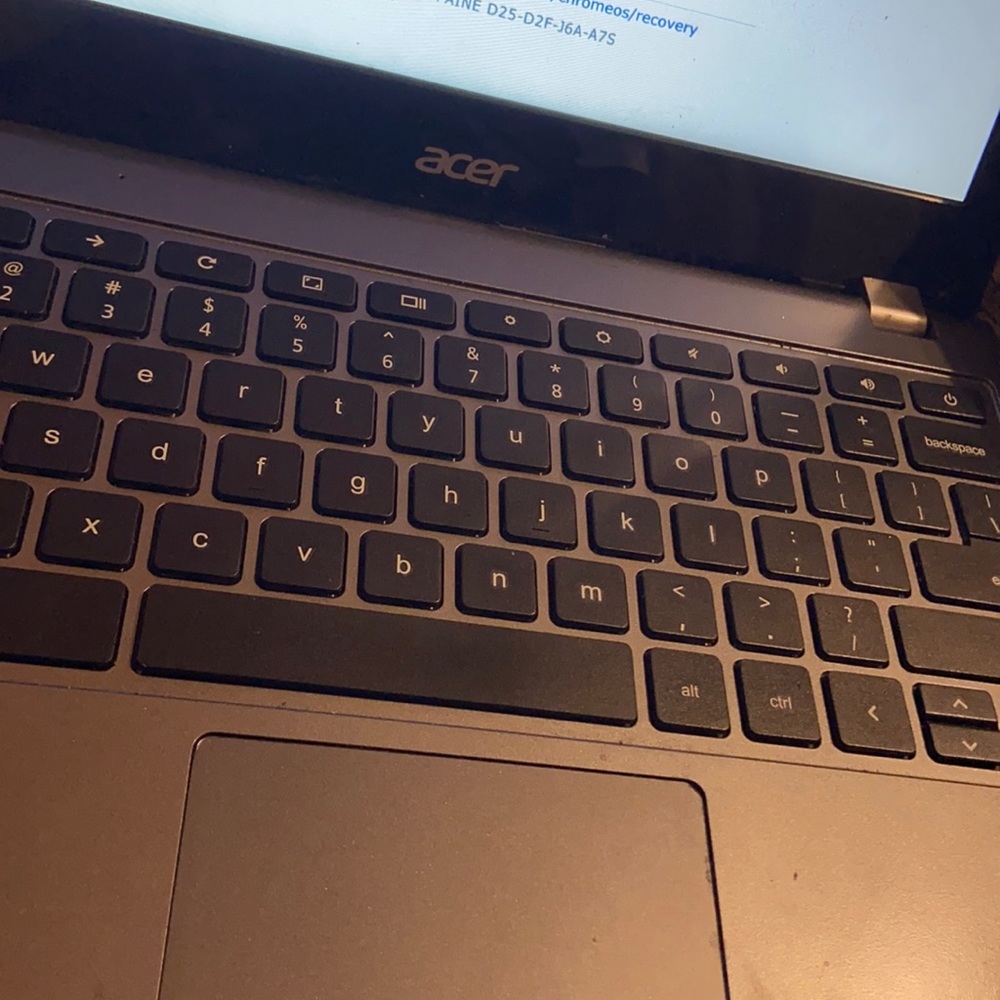 Acer chrome book laptop